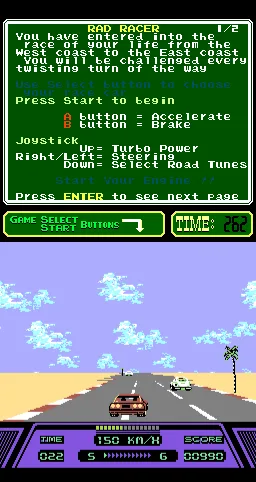 Rad Racer (PlayChoice-10)