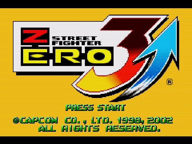 Street Fighter Zero 3 Upper