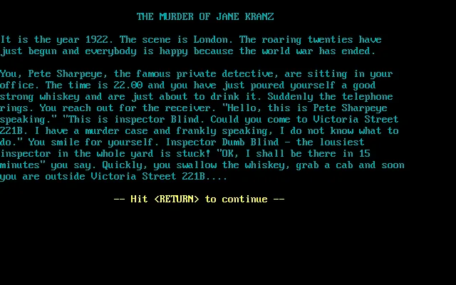 The Murder of Jane Kranz